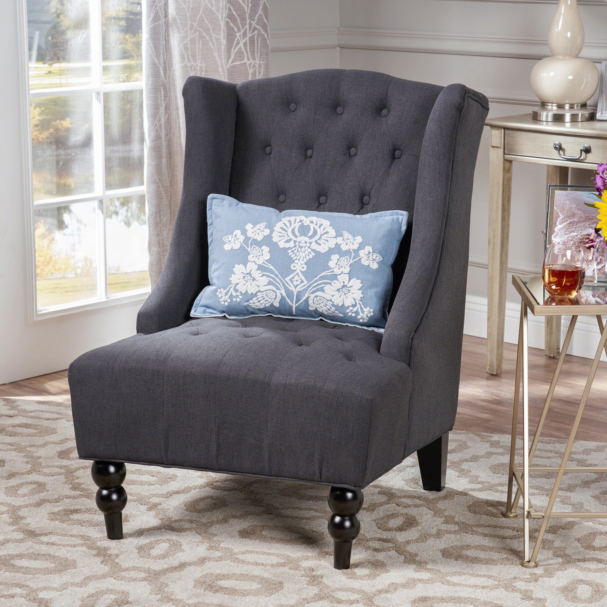TODDMAN HI-BACK CLUB CHAIR - Korvel