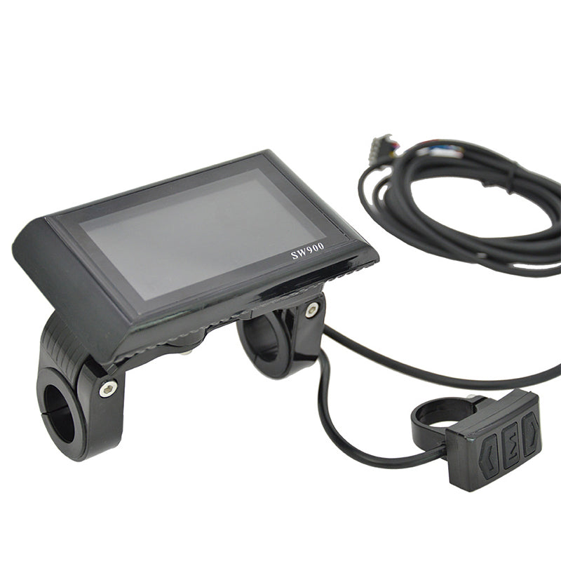 5/6-pin SW900 color smart meter, e-scooter/mountain bike LCD data display modification part. - Korvel