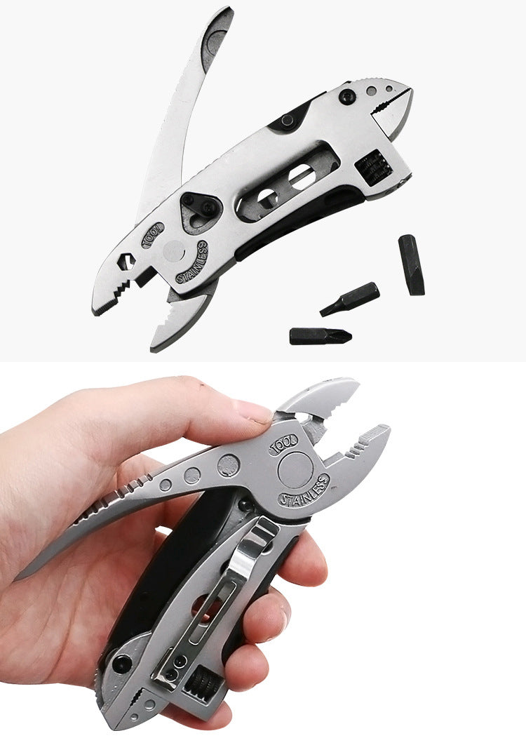 Outdoor camping regular pliers, multi-purpose tool pliers, outdoor wrench tool combination - Korvel