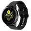 Suitable for Samsung Galaxy Watch Active2 Solid Color Silicone Strap 20/22mm Universal Strap - Korvel
