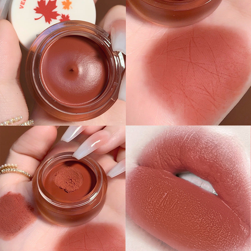 QIBEST Air Matte Lip Mud - Glase de Labios Waxy Suave
