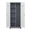 Metal storage cabinets, lockable cleaning tool cabinets, high broom tool organizers, and large storage cabinets in storage store - Korvel