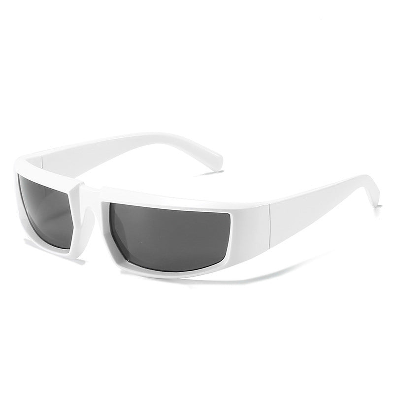 Sunglasses Men's Steam Punk Sunglasses Women's Anti Ultraviolet Personalized Riding Glasses - Korvel