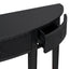 U-Style Distinctive Features of Pine Veneer Console Table with Vertical Stripe Drawer Fronts and Four Legs - Korvel