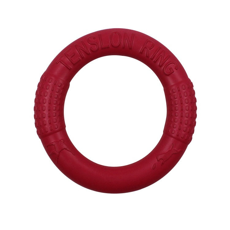 EVA Pet Tug Ring - Durable Flying Disc for Dogs