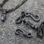 10 Pcs Equipment Survival EDC Paracord Carabiner Snap Mini SF Spring Clip Camping Hiking Hook Backpack Tactical Buckle Clip - Korvel