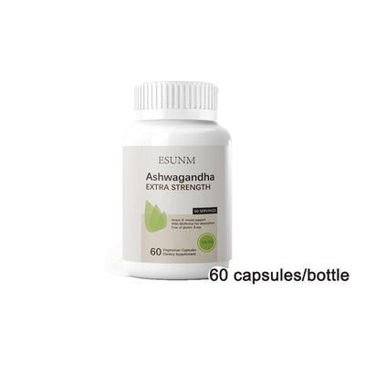 Gélules d'aubergine ivre sud-africaine avec Ashwagandha