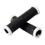 Mountain Bike Bicycle Handlebar Sleeve Vice Color Aluminum Alloy Bilateral Locking Handlebar Vice Handle Non-Slip Rubber Handlebar - Korvel