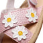 Premium Cross Strap Flower Sandals for Kids