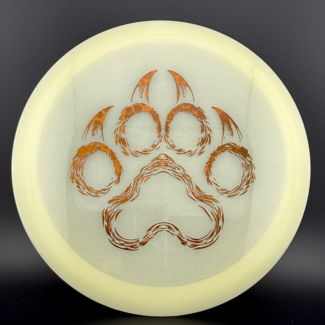 Nocturnal Alpha - Disco de Golf con Huella de Paw Print