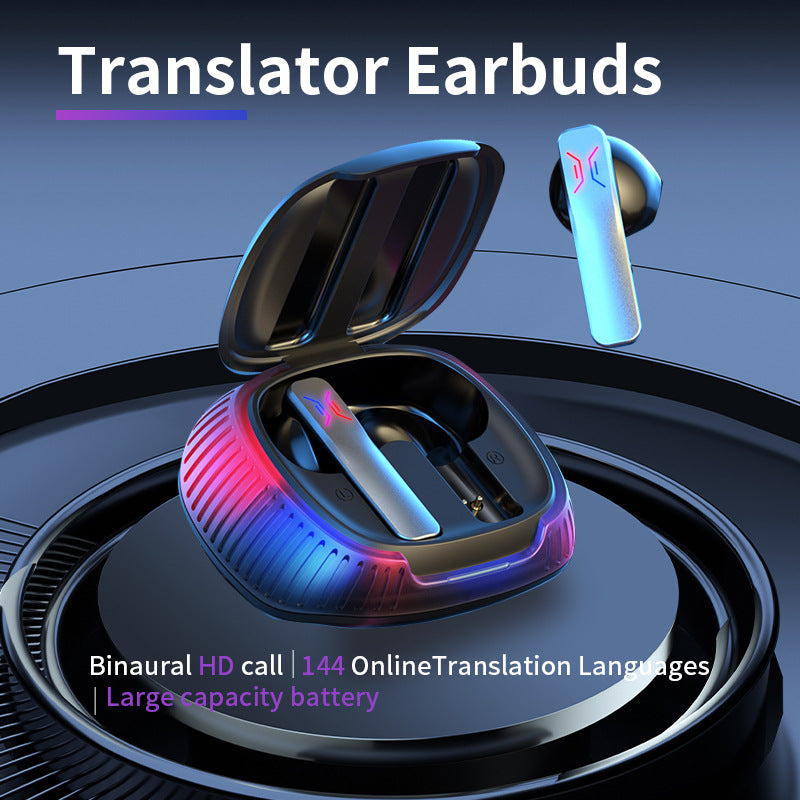B18 Smart Bluetooth casque traducteur interprétation simultanée Bluetooth appel écoute de chansons Bluetooth - Korvel