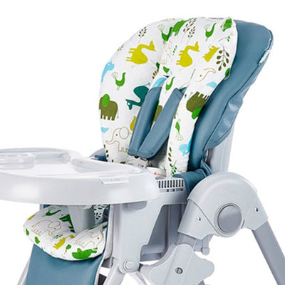 Baby Kids Highchair Cushion Pad Mat Booster Seats Cushion Pad Mat Feeding Chair Cushi on Pad Stroller Cushion Mat Cotton fabric - Korvel