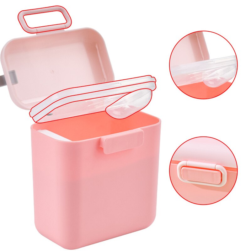New Baby Milk Powder Portable Baby Food Storage Box Essential Cereal Infant Milk Powder Box Toddle Snacks Container - Korvel