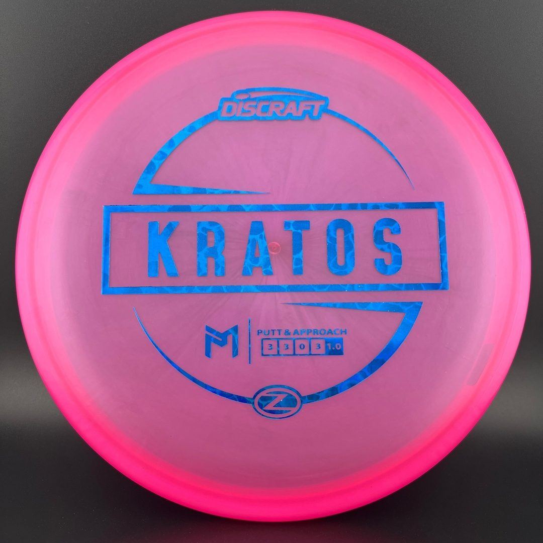 Z Kratos Disc Golf Putter - Paul McBeth Signature