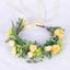 Couronne de Fleurs Élégante pour Femmes