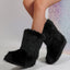 Bottes de neige Furry Middle pour femmes