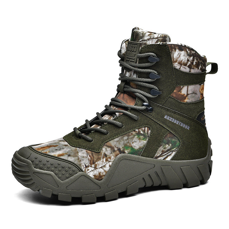 Premium High-Top Outdoor Hiking Boots
