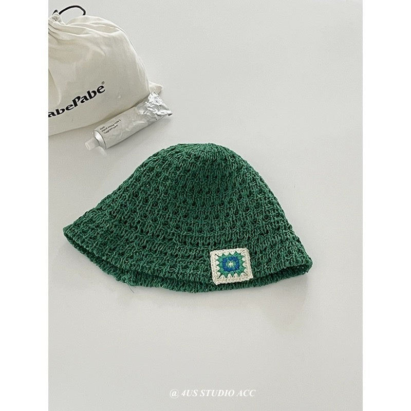 Beach Green Sun Hat - Stylish & Foldable for Summer