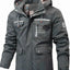 Men's Plus Size Hooded Windproof Coat