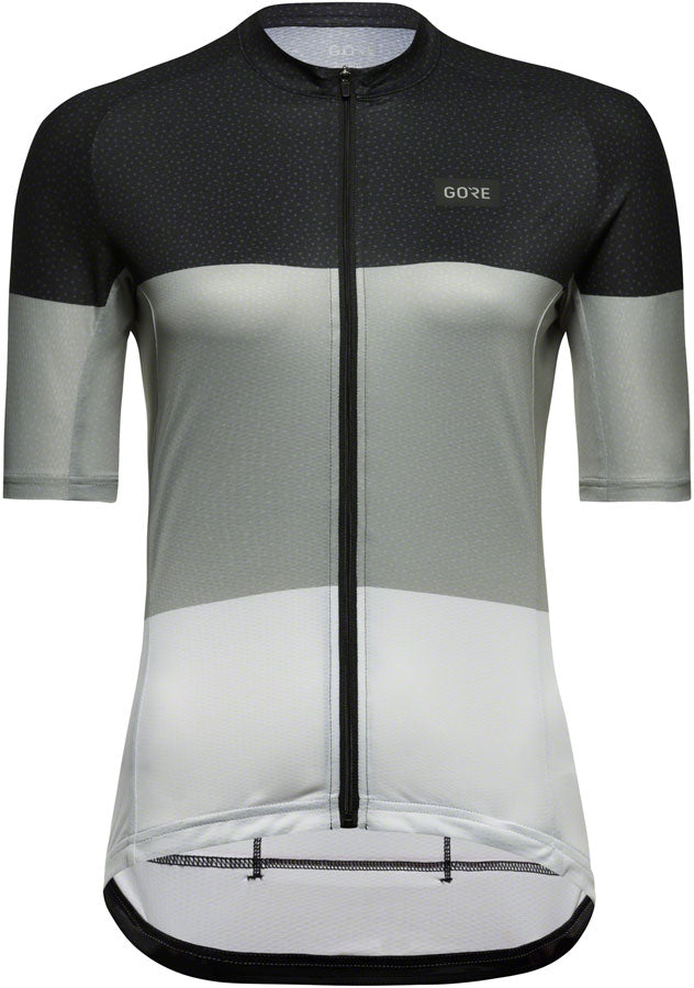 Maillot Gorewear Spirit Stripes - Noir/Gris Lab Femme Grande