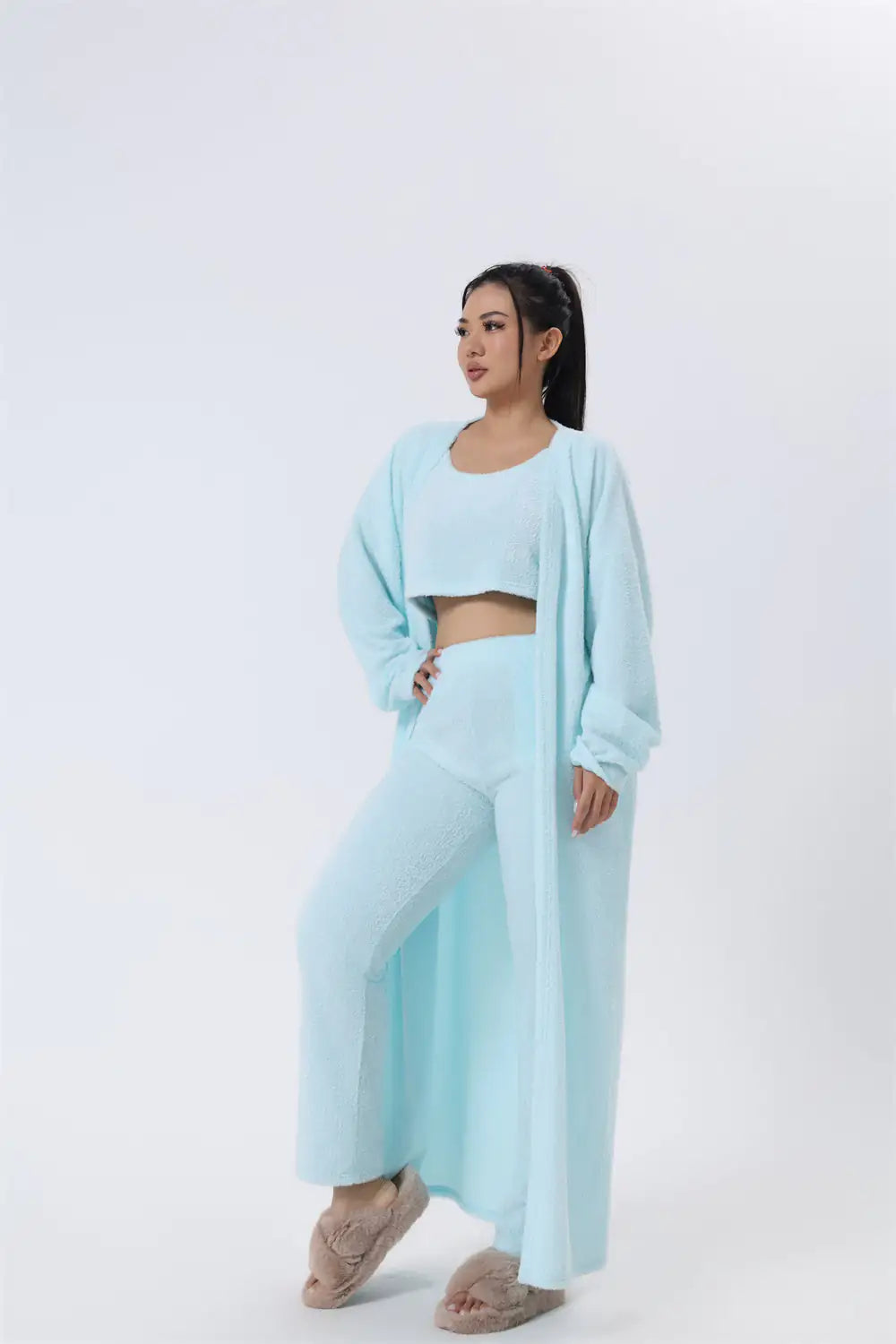 Ensemble de détente 3 pièces doux et confortable pour femmes