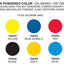 Colorante en Polvo para Caramelos Chef Rubber - 1.8 oz - Cuatro Opciones de Color