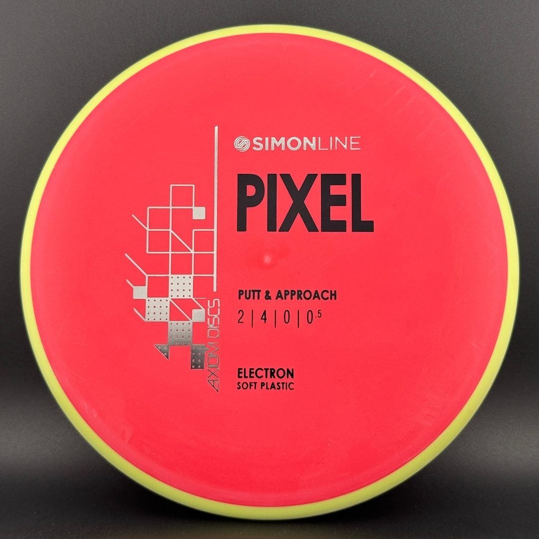 Soft Electron Pixel - Simon Line Disc Golf Putter