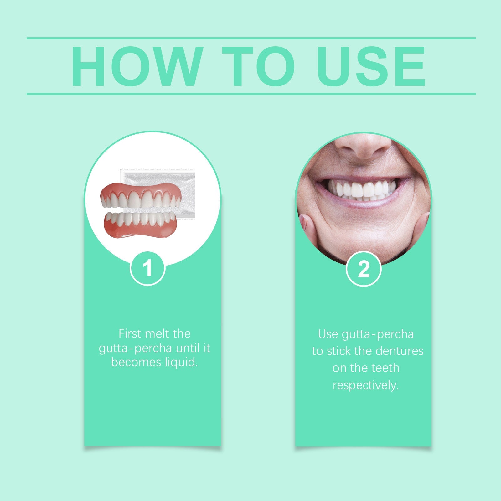 Denture Modification Braces Dental Cosmetic Sets Enhance Smile Appearance Comfortable Material Dentures - Korvel