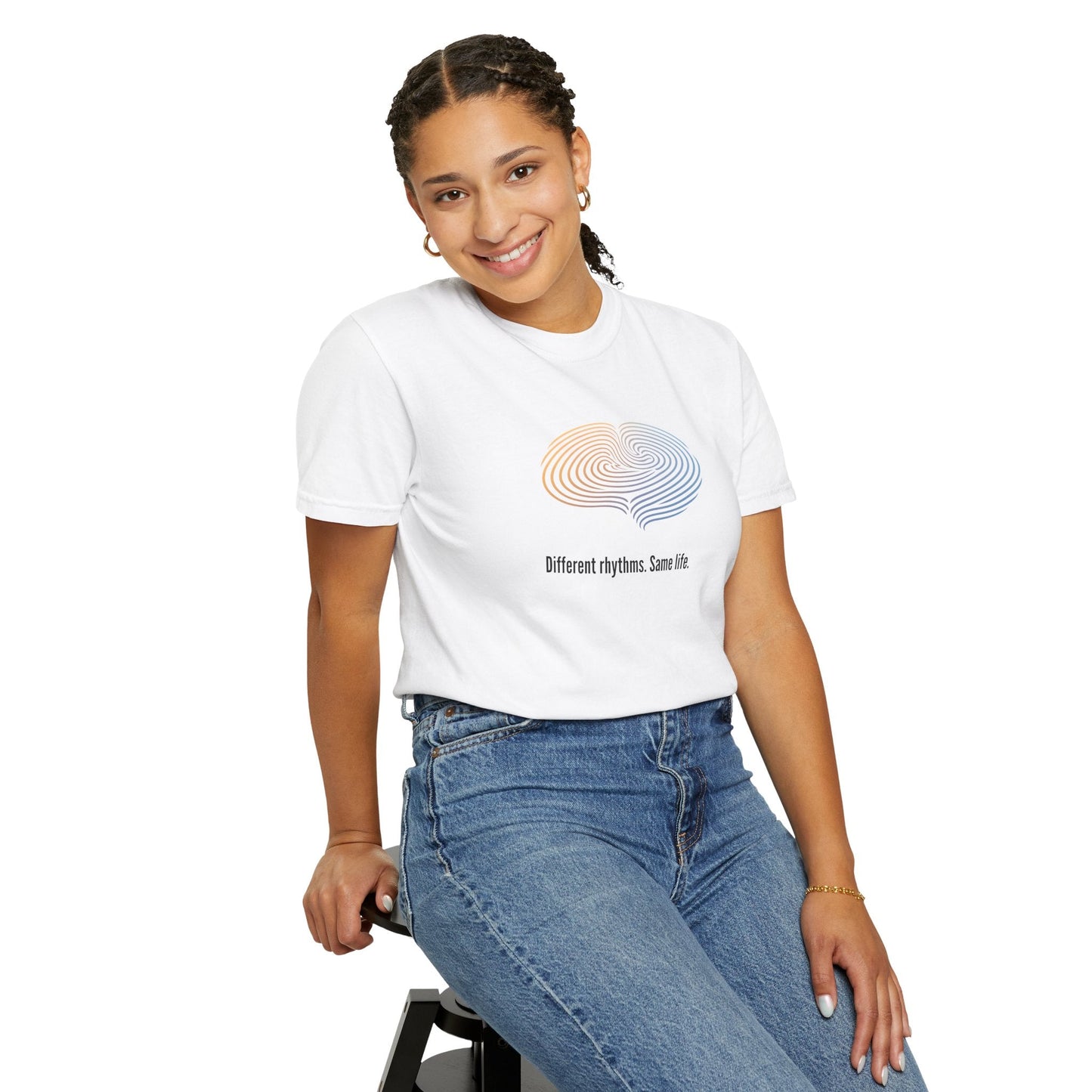 Different Rhythms. Same Life. Unisex T-Shirt