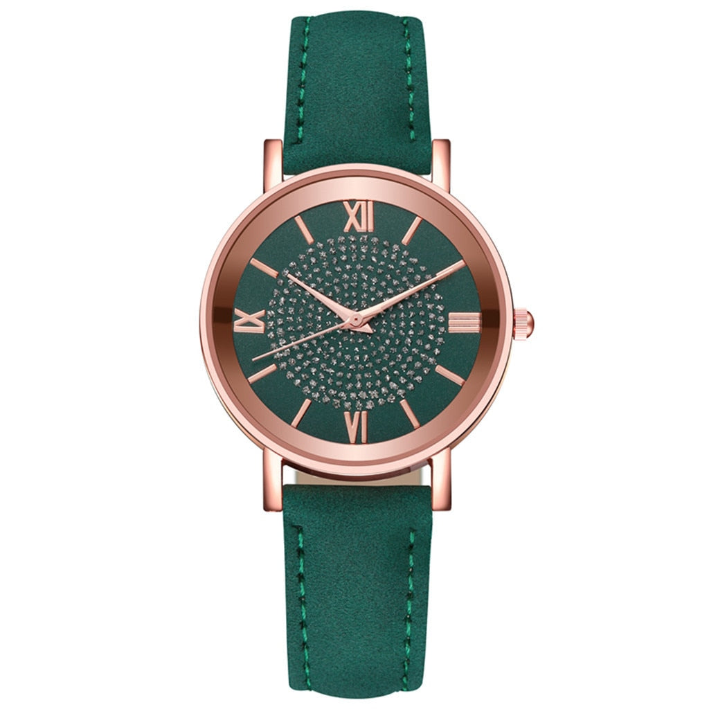 Luxury Watches Quartz  Watch Stainless Steel Dial Casual Bracele Watch - Korvel