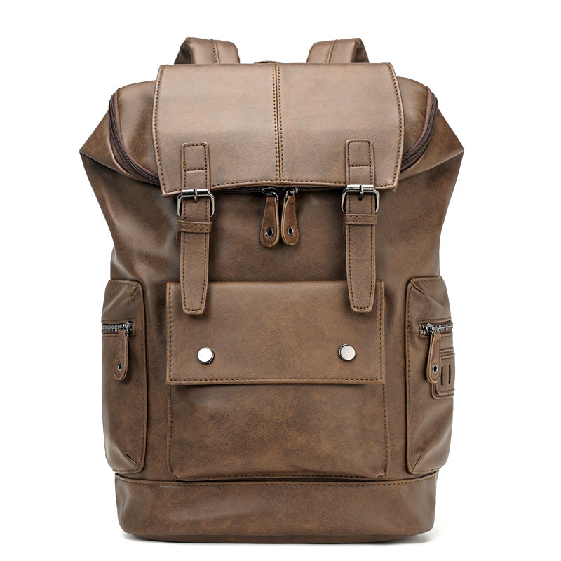 Mochila Retro Casual para Hombre de Gran Capacidad
