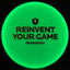 Color Glow C-Line P2x Disc Golf Putter