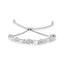 Bracelet Bolo en Argent Sterling Plaqué Or Jaune 14K avec Accent de Diamant