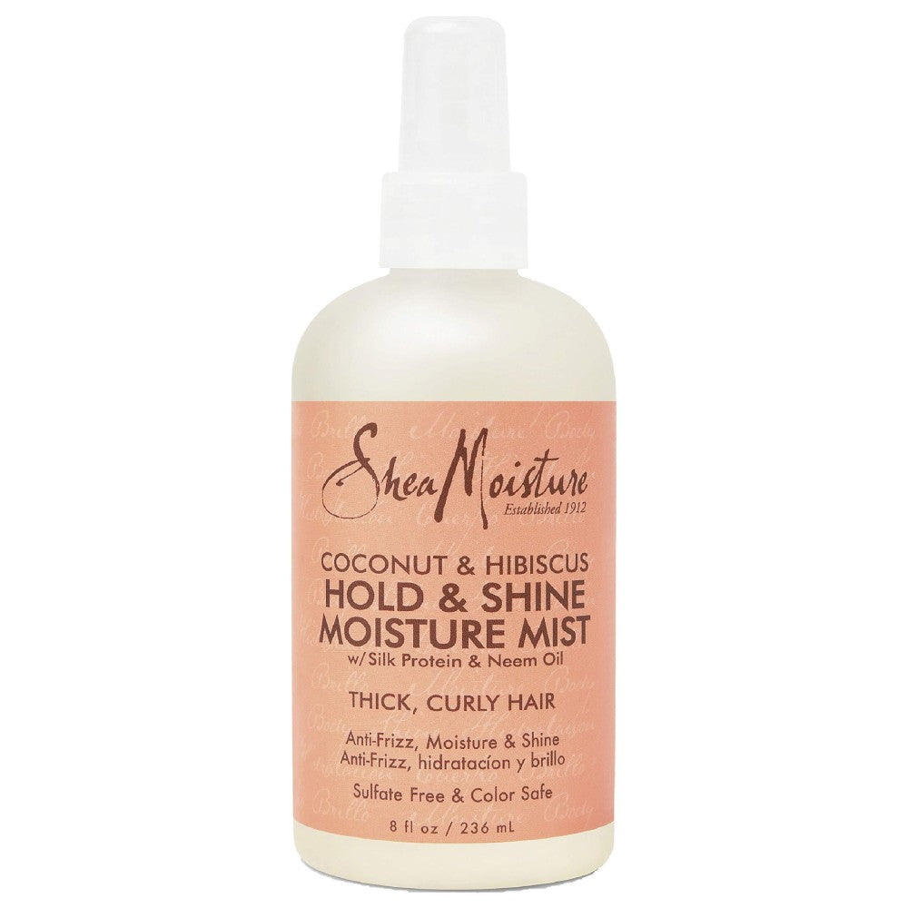 SheaMoisture Coconut & Hibiscus Hold & Shine Mist - 8 Oz