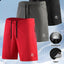 Men's Casual Quick-Drying Jogger Shorts with Zipper Pockets