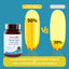 Capsules de gélules molles d'huile de poisson des profondeurs marines premium