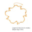 Bracelets ouverts Punk Wave pour femmes - Bracelet ajustable