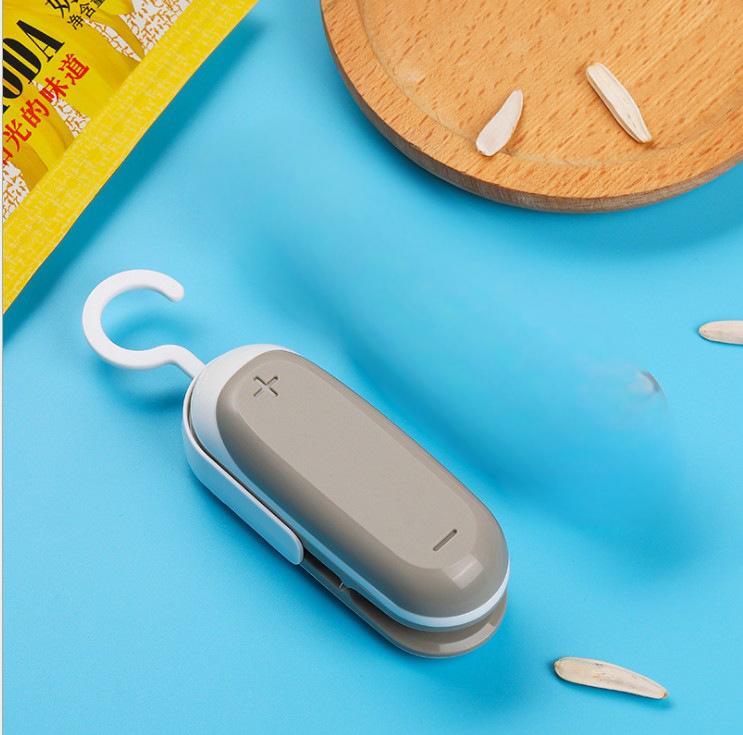 1-piece mini bag sealing machine,bag sealing machine, portable handheld bag sealing machine for chip bags, plastic bags, food storag - Korvel