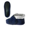Chaussons en polaire extra larges et doux de Silvert pour seniors - Marine