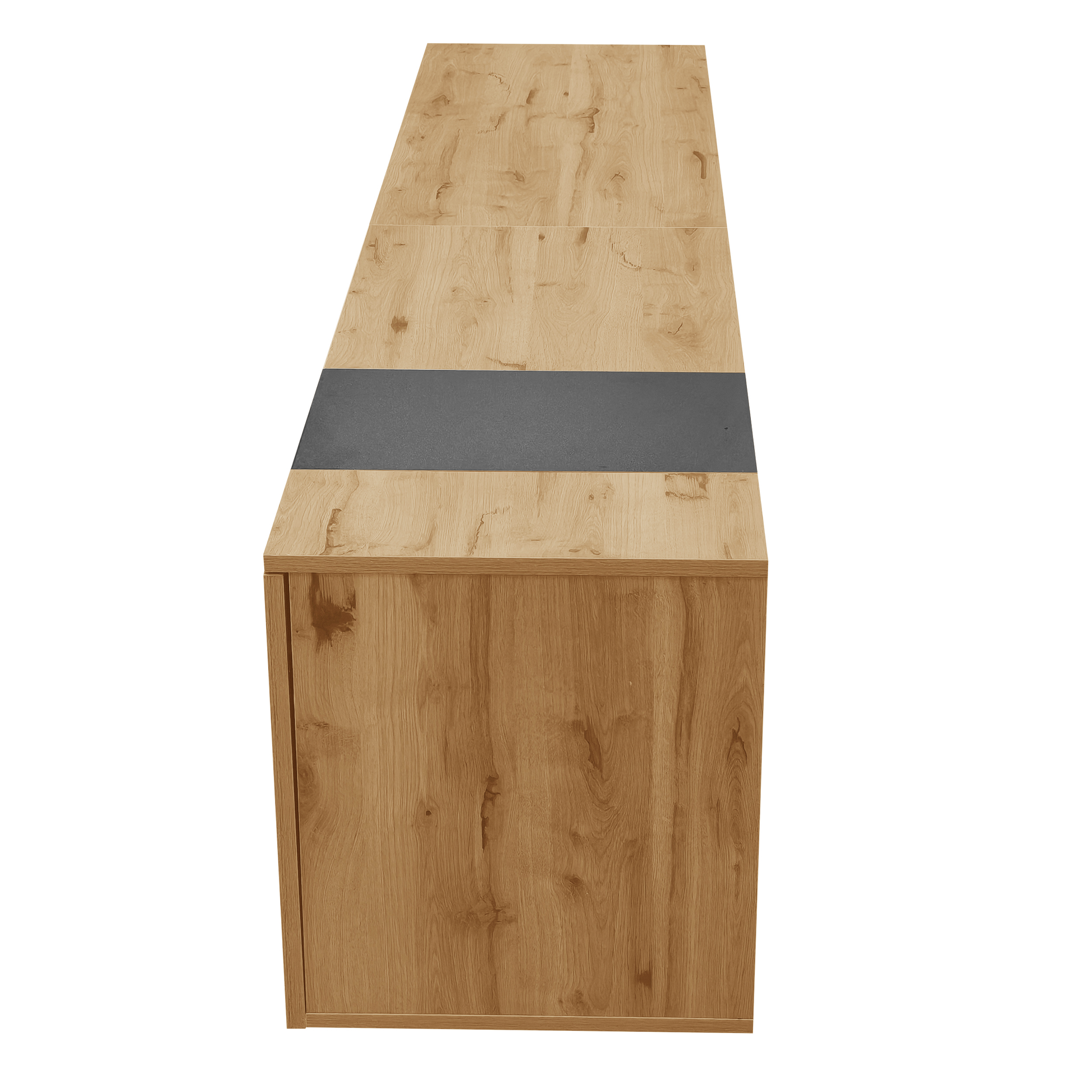 70 inch modern TV stand with 3 cabinets and drawers, entertainment center can accommodate TVs under 80 inches - Korvel