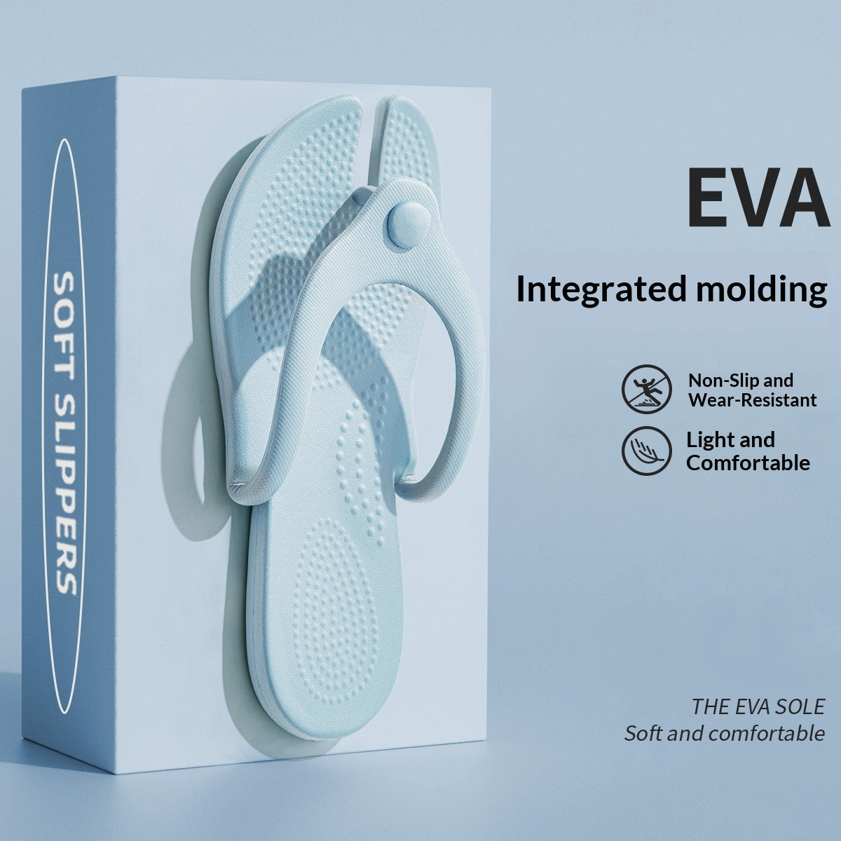 Chanclas apilables universales para todo el año para viajar