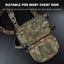 Premium Tactical Hunting Vest with Drop Pouch for Outdoor Sports