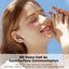 AKZ-S26 Wireless Sports Earphones Mini Transparent Shell Bluetooth Earphones TWS Lightweight Running Tpye-c Heavy Bass - Korvel