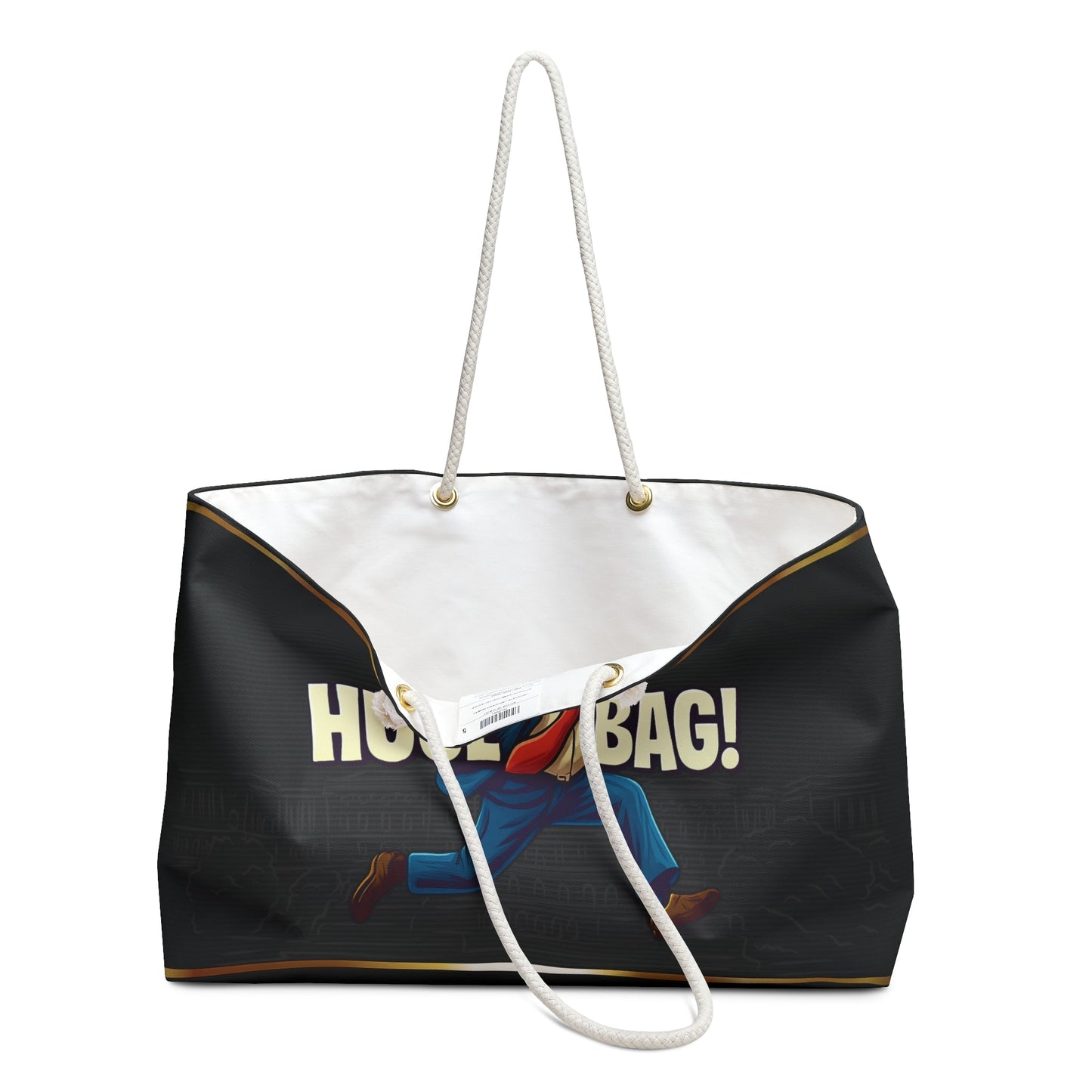LARGER THAN LIFE! Political Humor Tote Bag - Korvel
