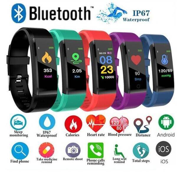 Advanced Smart Fitness Bracelet with Heart Rate Monitoring - Korvel