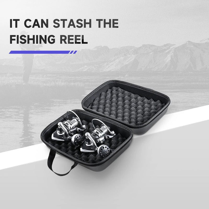 Bolsa de Carrete de Pesca EVA Portátil Premium - Impermeable y a Prueba de Golpes