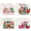 Cake linen placemat Christmas kitchen restaurant decoration insulation mat printed snowman table mat - Korvel