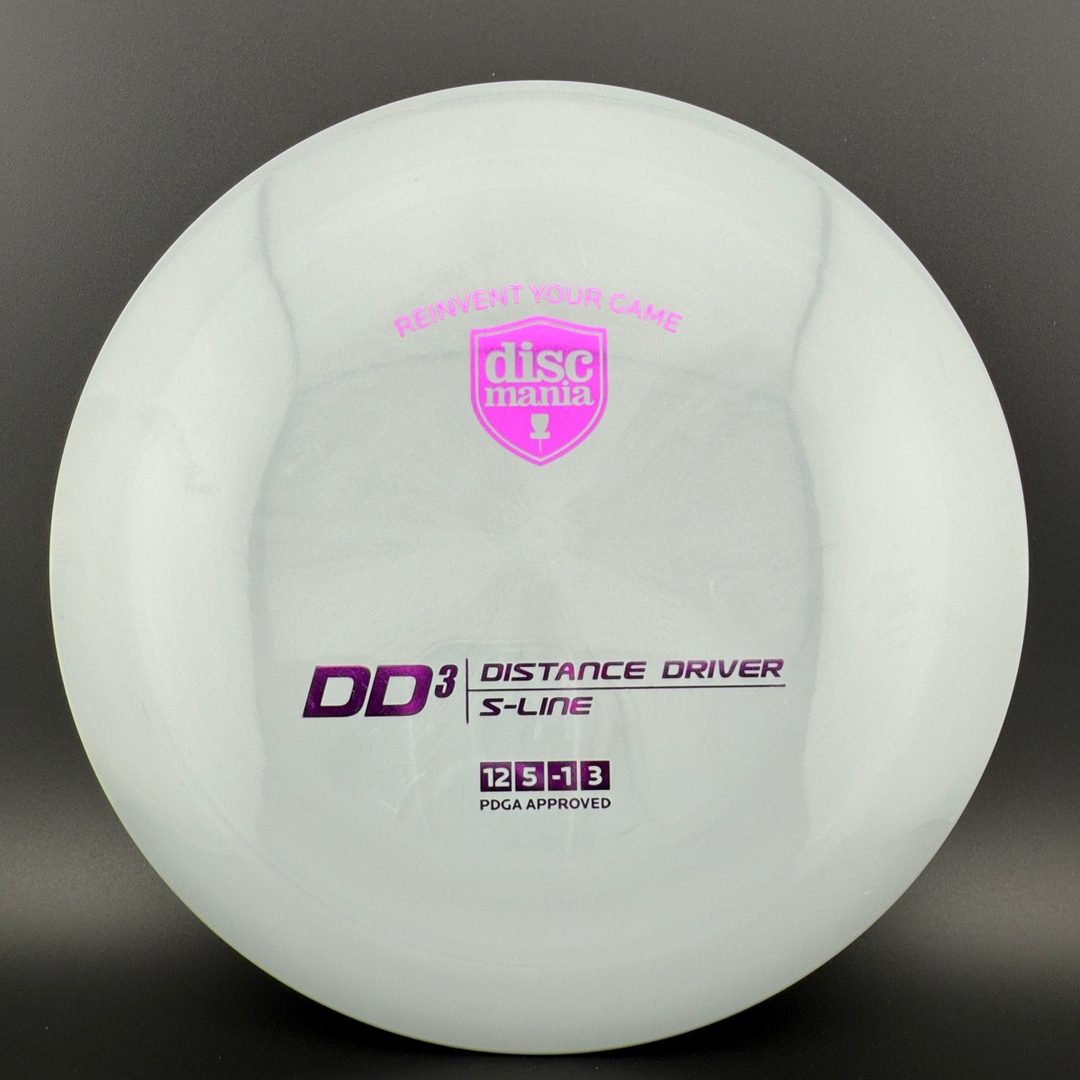 S-Line DD3 - 303 Open Bottom Stamp Disc Golf Driver