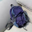 Retro Lightweight Travel Backpack in Contrasting Colors