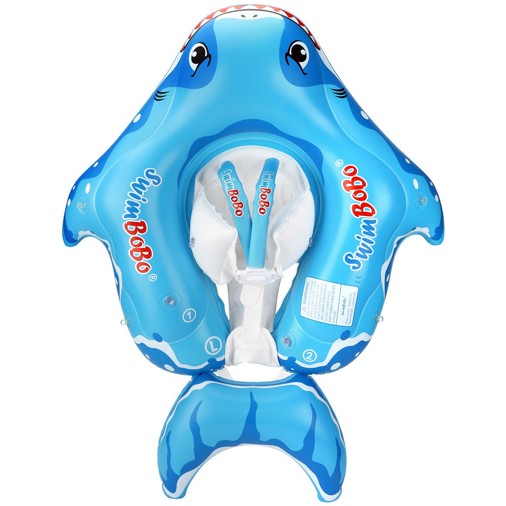 Swimbobo Baby Swimming Ring with Canopy - Shark Design
